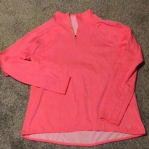 Avia women’s Pink Quarter-Zip Pullover